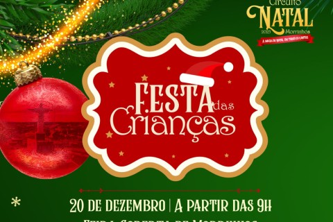 Prefeitura de Morrinhos prepara grande Festa das Crianças com distribuição de brinquedos e atrações especiais neste sábado